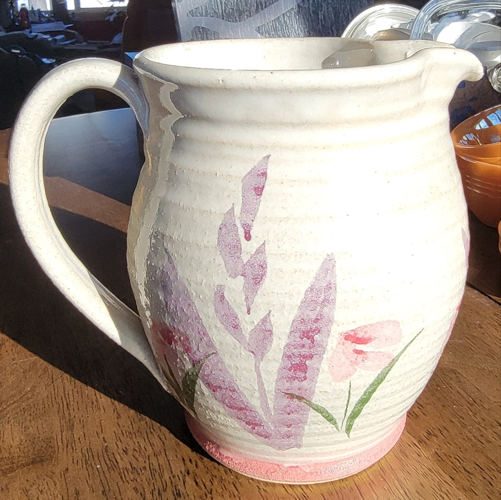 Handmade pitcher